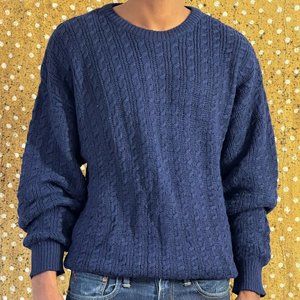 Paul Stuart Alpaca Fisherman Sweater